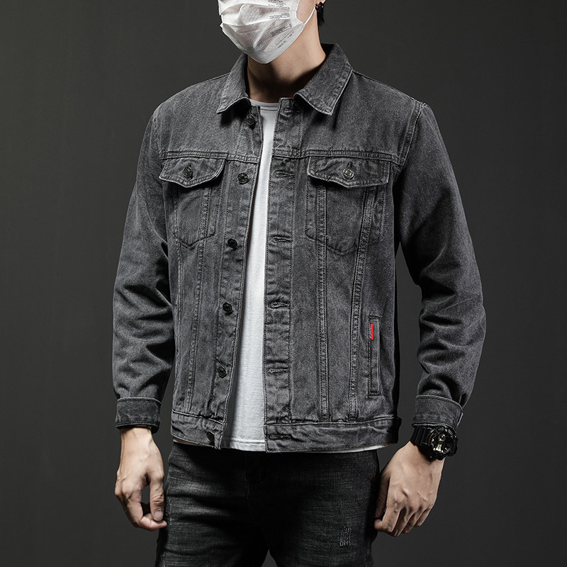 2021春秋季牛仔外套男韩版潮流秋装青年男生夹克帅气JK9016-p70,男装夹克,星座1006