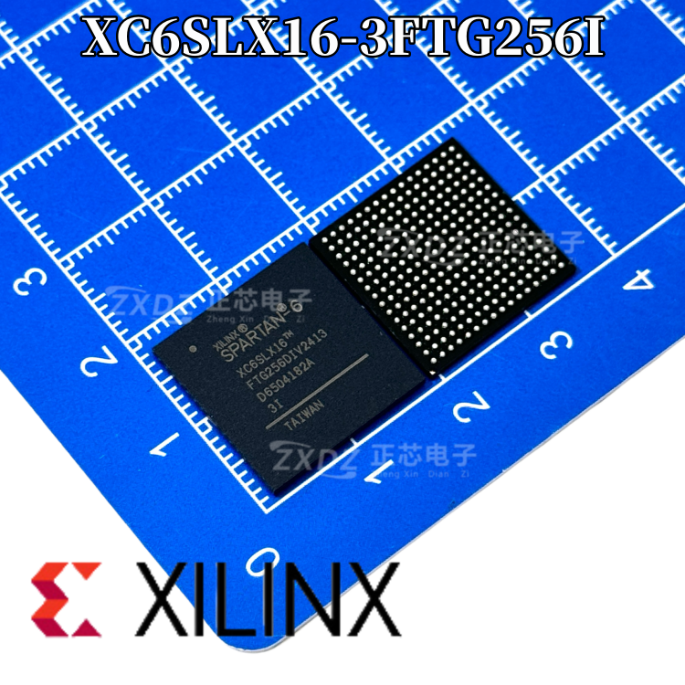 XC6SLX16-3FTG256I 封装BGA-256 FPGA（现场可编程门阵列）IC芯片
