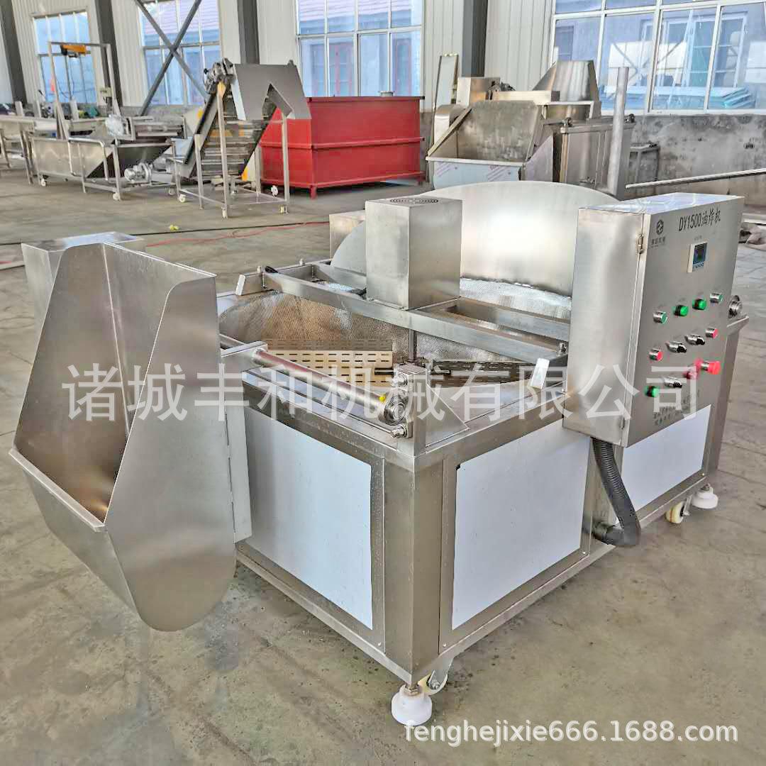 供应食品油炸单机 鱼丸油炸机 虾丸油炸机 春卷鸡排油炸机厂家