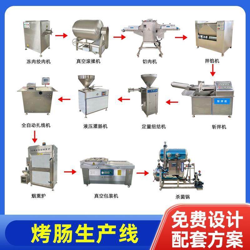 门店用小型火腿肠肉泥斩拌机鲜肉烤肠烟熏箱设备香肠杀菌设备,清洗/食品/商业设备,肉制品加工设备,淘宝优惠券,粉丝福利购,淘宝优惠卷