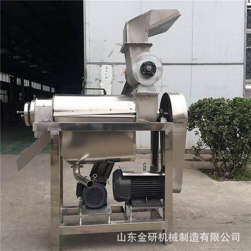大型水果蔬菜榨汁机 生姜大蒜大葱压榨机 苹果梨橙子榨汁机