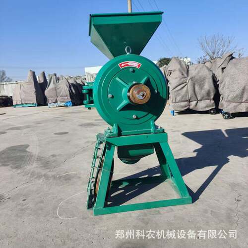 28型家用齿盘粉碎机干湿大米玉米磨粉机材五谷杂粮齿爪打粉机
