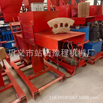 非洲泥巴砖机电动土坯连锁块制作机Hydraulic Clay Brick Machine