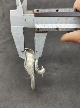 贵州民族风苗银diy手镯底托空托 老苗绣配件 镶绣片宽面手镯空托