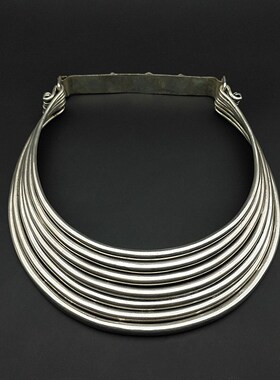 项圈地球粗圆厚重boho嬉皮独特