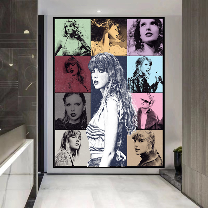 挂布装饰墙布泰勒斯威夫特霉霉