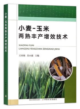 小麦-玉米两熟丰产增效技术 王同朝,关小康 高产栽培 28387