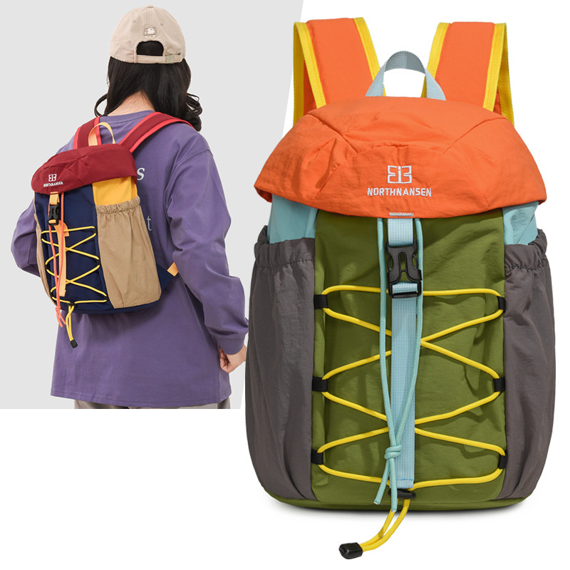 双肩包小巧轻便超轻小背包女2026新款旅游小型登山包户外旅行背包