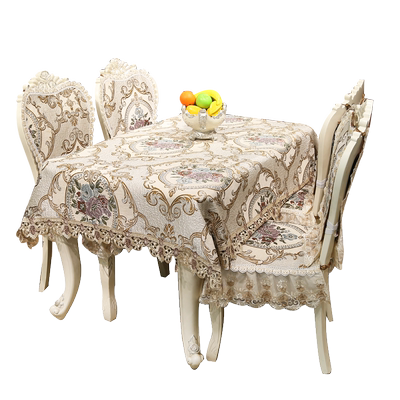 欧式餐椅垫防滑椅子坐垫子四季通用家用奢华餐桌布艺凳子套罩定做