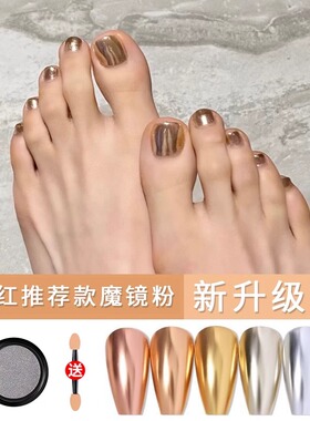 美甲魔镜粉网红流行款