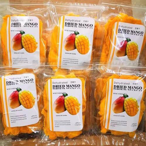 500g dried mango, dried fruit, candied fruit