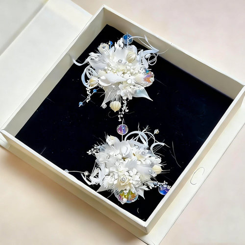 永生花戒指DIY材料包森系婚礼