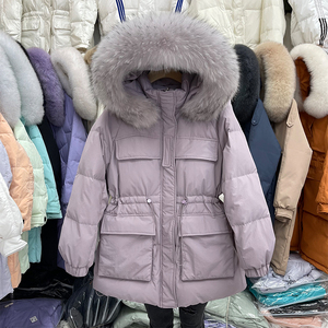 短款羽绒服2022年女款新款冬季小众设计感泡芙大码加厚保暖外套潮