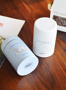 膳魔师女士迷你保温杯宝宝辅食罐儿童焖烧杯学生便携水杯子JBZ