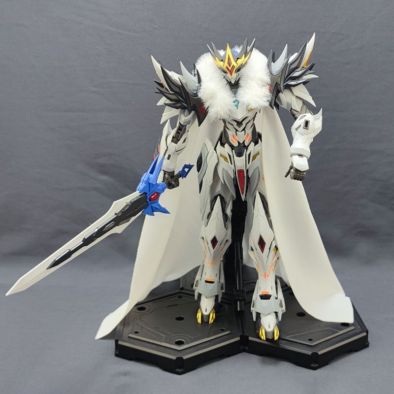 布衣披风魔动核曹仁 敖丙 吕布毛领披风玩具模型用斗篷披风配件图片