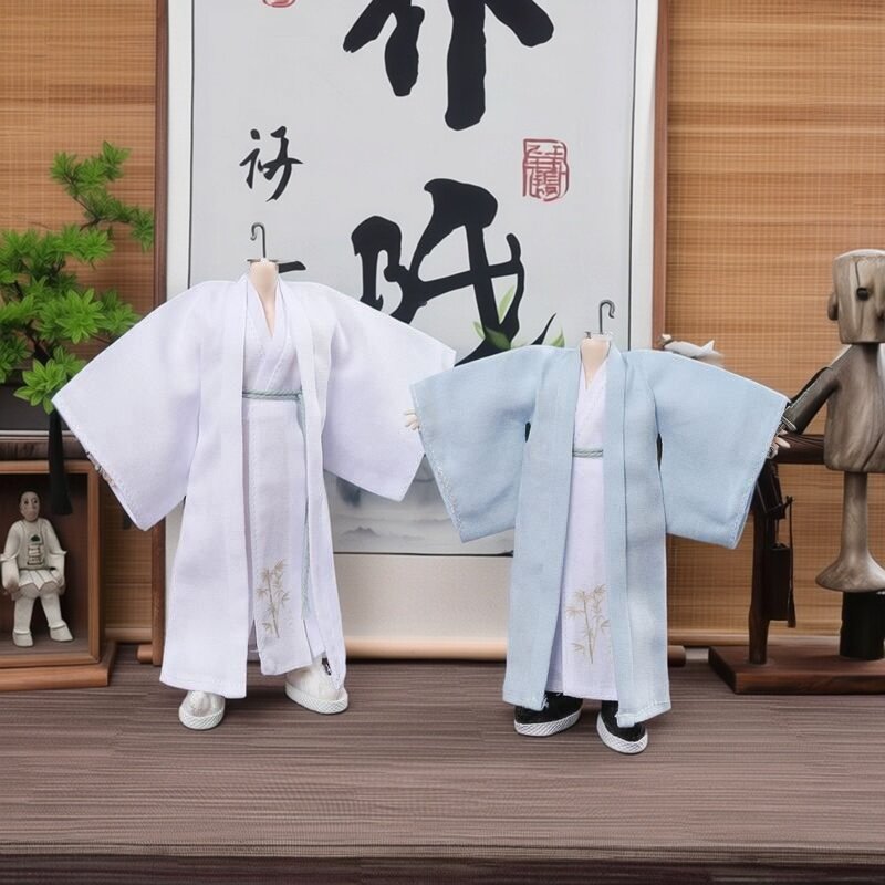 雾岛工坊 阿巳2妖精体古代汉服阿巳3古风竹影仙气大12娃娃衣服