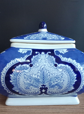 中式风储物罐装饰花瓶陶瓷器