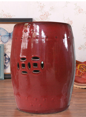 景德镇陶瓷酒吧椅子边几换鞋凳