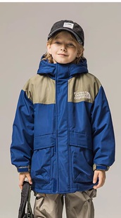 马家120-175齐码男童中长款工装羽绒服外套MQ顿同仓混发三标全