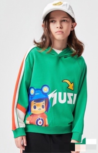 不退换mQD马其顿150码纯棉不加绒卫衣 有一半吊牌