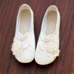 老北京布鞋女士软底一脚蹬新中式国风旗袍复古风绣花鞋汉服鞋平底