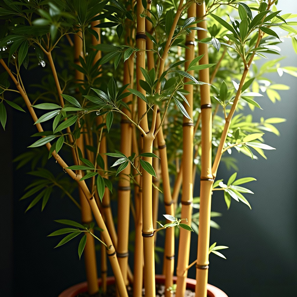 黄金水竹5棵绿植物观赏庭院真竹子树金丝竹苗办公室客厅阳台花园