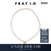 优雅时尚 FRAY I.D2025春夏新品 字母仿珍珠项链颈链FWGA251329