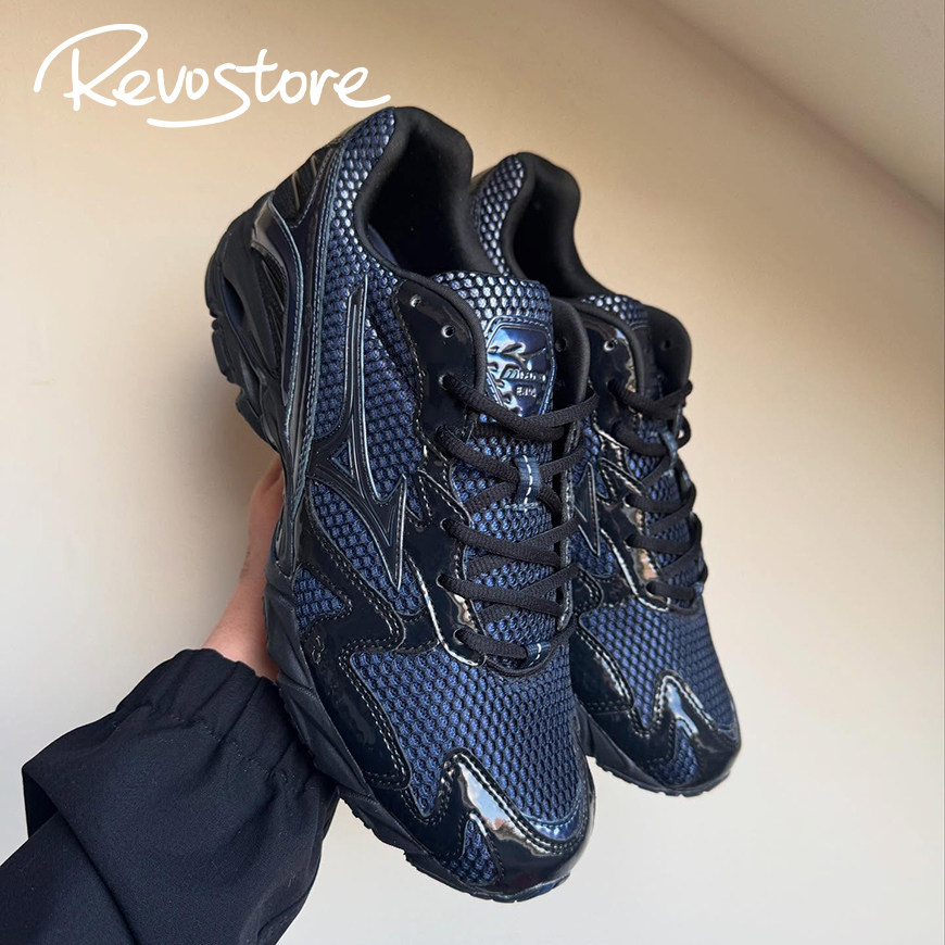Mizuno联名款复古低帮男女跑步鞋