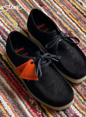 Civilist x Clarks Wallabee 其乐 低帮麂皮男鞋休闲袋鼠鞋运动鞋