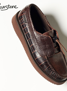 Engineered Garments x Sebago Coverdeck 乐福鞋皮鞋男鞋帆船鞋