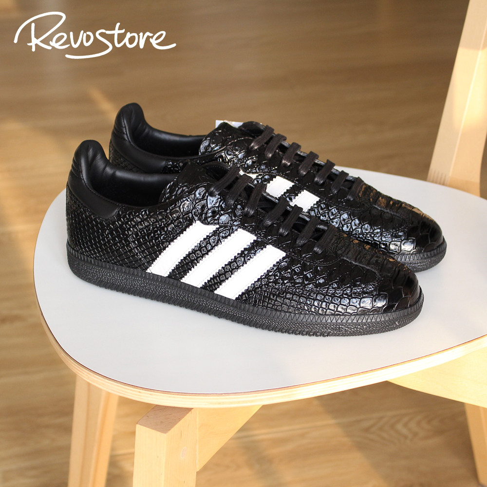 adidas意大利产皮革复古男女板鞋