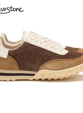 Visvim Hospoa Runner 24ss 复古低帮男防滑休闲系带跑步鞋运动鞋