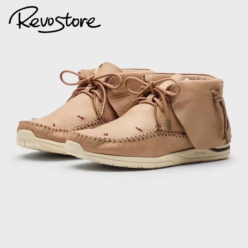 Visvim FBT Lhamo-Folk 25SS 鹿皮复古低帮男休闲鞋跑步鞋运动鞋