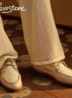 ALD Aime Leon Dore x Timberland 3-Eye Lug 低帮男乐福三眼船鞋