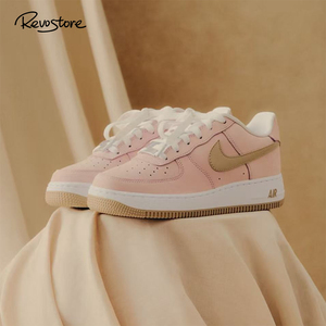 Kith x Nike Air Force 1 GS 复古低帮大童女鞋板鞋休闲运动鞋
