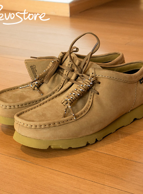 Clarks Wallabee GTX 防水 复古低帮男鞋袋鼠鞋防滑运动休闲鞋