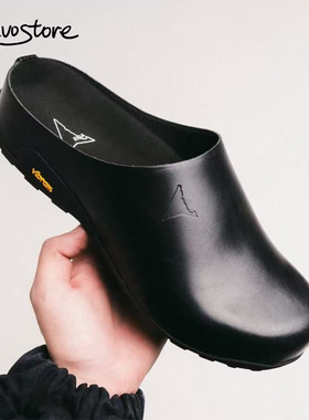 Roa Fedaia Clog 皮革男女穆勒鞋简约户外休闲运动包头拖鞋一脚蹬