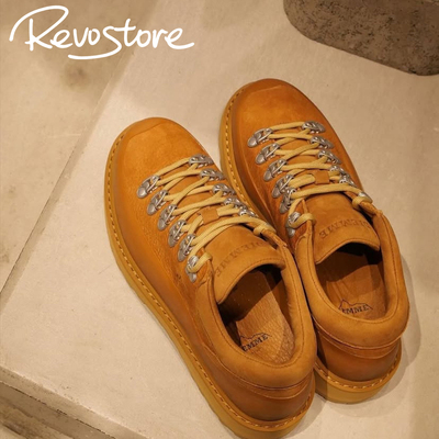 Diemme低帮男皮革登山鞋工装鞋