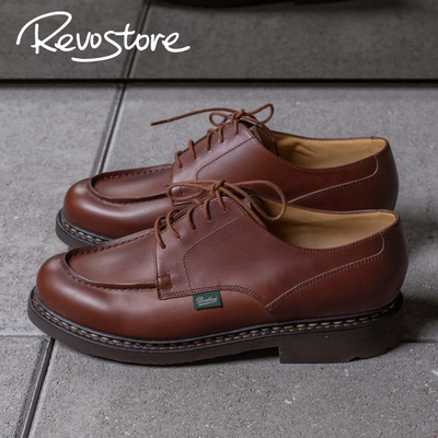 Paraboot复古低帮男鞋皮鞋
