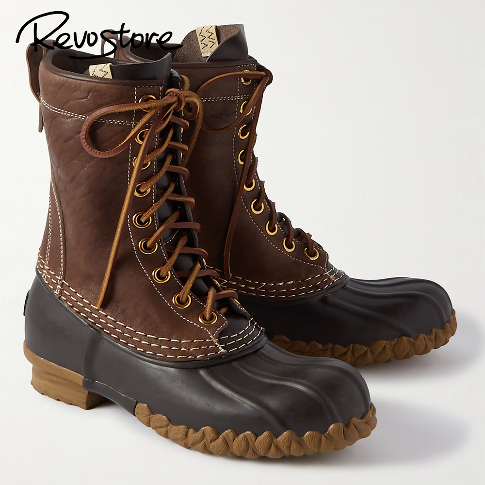 Visvim Decoy D.Boots Folk 意大利马皮高帮猎鸭靴男系带休闲靴