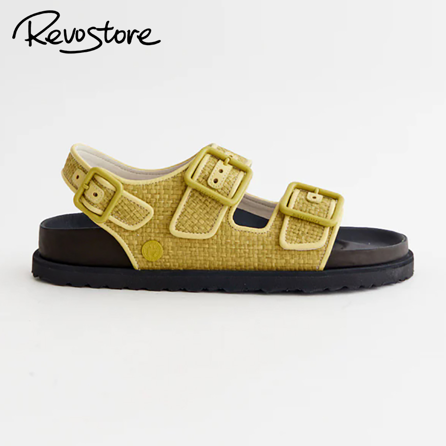 BirkenstockMilano拉菲草男凉鞋