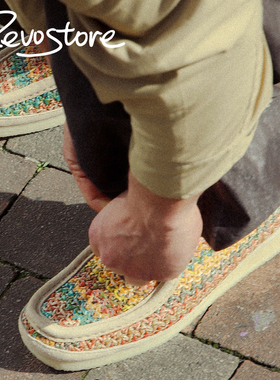 Clarks Wallabee Raffia 拉菲草 低帮男女透气休闲运动鞋袋鼠鞋