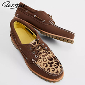 Noreen 工装 Boat Timberland 豹纹 复古低帮男女船鞋 休闲运动鞋