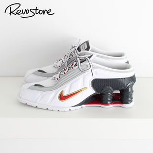 Martine Rose x Nike Shox MR4复古女穆勒鞋一脚蹬耐磨休闲运动鞋