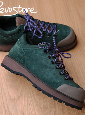 Diemme Cornaro 低帮男户外登山徒步鞋麂皮工装鞋系带休闲运动鞋