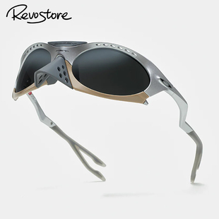 Piet x Oakley Plantaris 银色复古男女户外骑行运动墨镜太阳眼镜