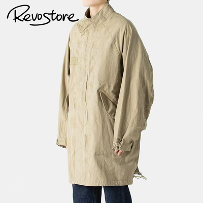 Visvim25ss做旧鱼尾派克夹克