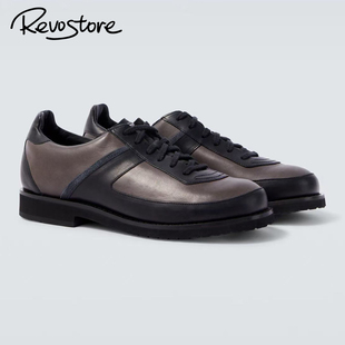 Pin Ten 皮革 低帮男德比鞋 Our v底简约休闲系带皮鞋 Legacy