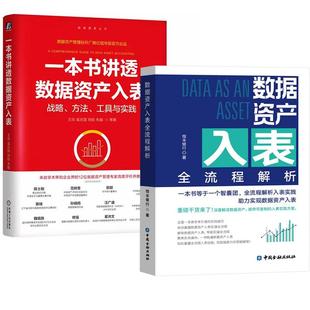 一本书讲透数据资产入表 恒丰银行 数据资产入表全流程解析 王琰孟庆国刘晗朱越数据治理战略规划落地实施数据管理书籍 全2册