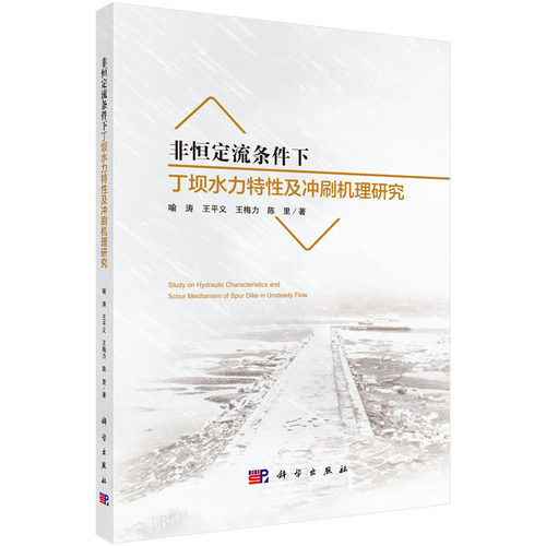 正版书籍  非恒定流条件下丁坝水力特性及冲刷机理研究  喻涛 工业技术 水利工程 水利工程基础科学 书籍科学出版社